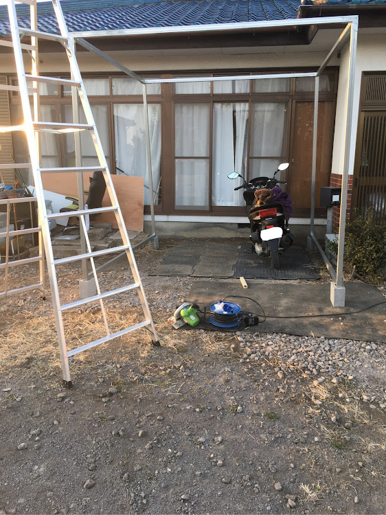 ゴウさんが投稿したDIY・バイク小屋に関するカスタム事例の投稿画像2枚目