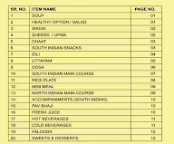 Banana leaf menu 2