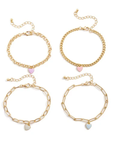 Stackable Geometric Cross Bracelet - 1