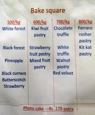 Sri Jayalakshmi Bakery menu 1