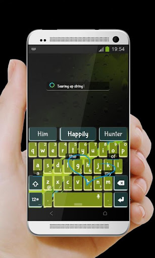 免費下載個人化APP|綠色漩渦 TouchPal 主題 app開箱文|APP開箱王