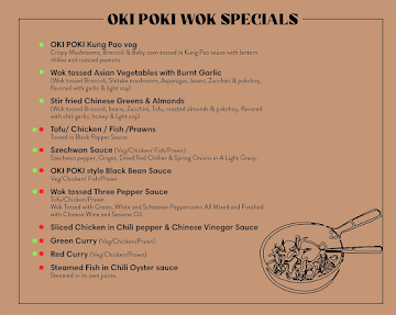 Oki Poki - Sushi,Dimsum & More menu 