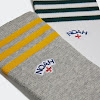 noah socks 3-pair white / medium gray heather