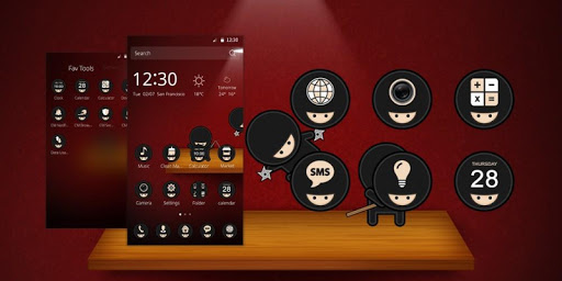 Cute Ninja Theme