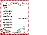 MouthFull Of Cake menu 2