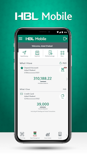 Screenshot HBL Mobile