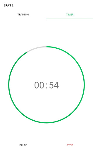 Screenshot MyWorkouts - Trainings manager