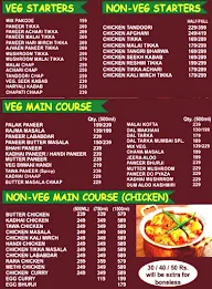 Thali N More menu 1
