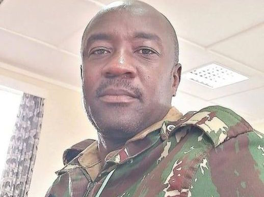 Senior Sergeant Ayub Polo who was shot dead on December 25, 2021 by his colleague at Kedong Camp- Handout