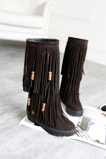 Title 8, Plus Size Womens Boots, Mid-Height Sweet and C...