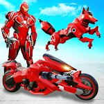 Cover Image of ดาวน์โหลด เกม Fox Robot Transform Bike 11 APK