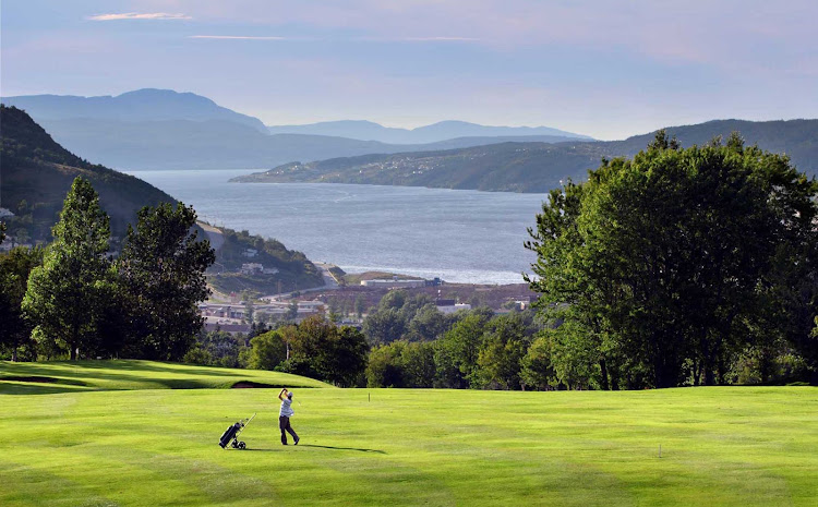 Work on your stroke at the captivating Blomidon Golf Course in Corner Brook, Canada.