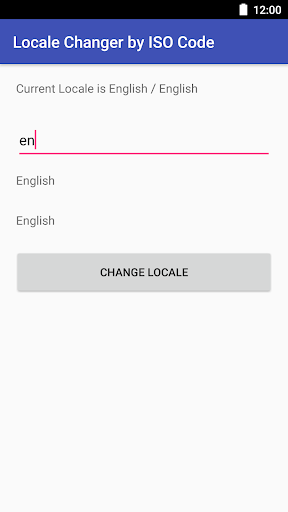 Screenshot Locale Changer by ISO Code - L