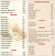 Shehnai menu 2