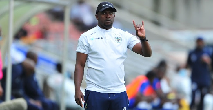 Vincent Kobola coach of Baroka FC.