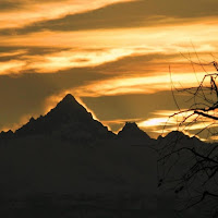 Monviso al tramonto di 