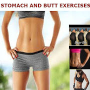 STOMACH AND BUTT EXERCISES  Icon