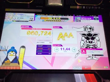 音ゲーのリザルト上げるだけ