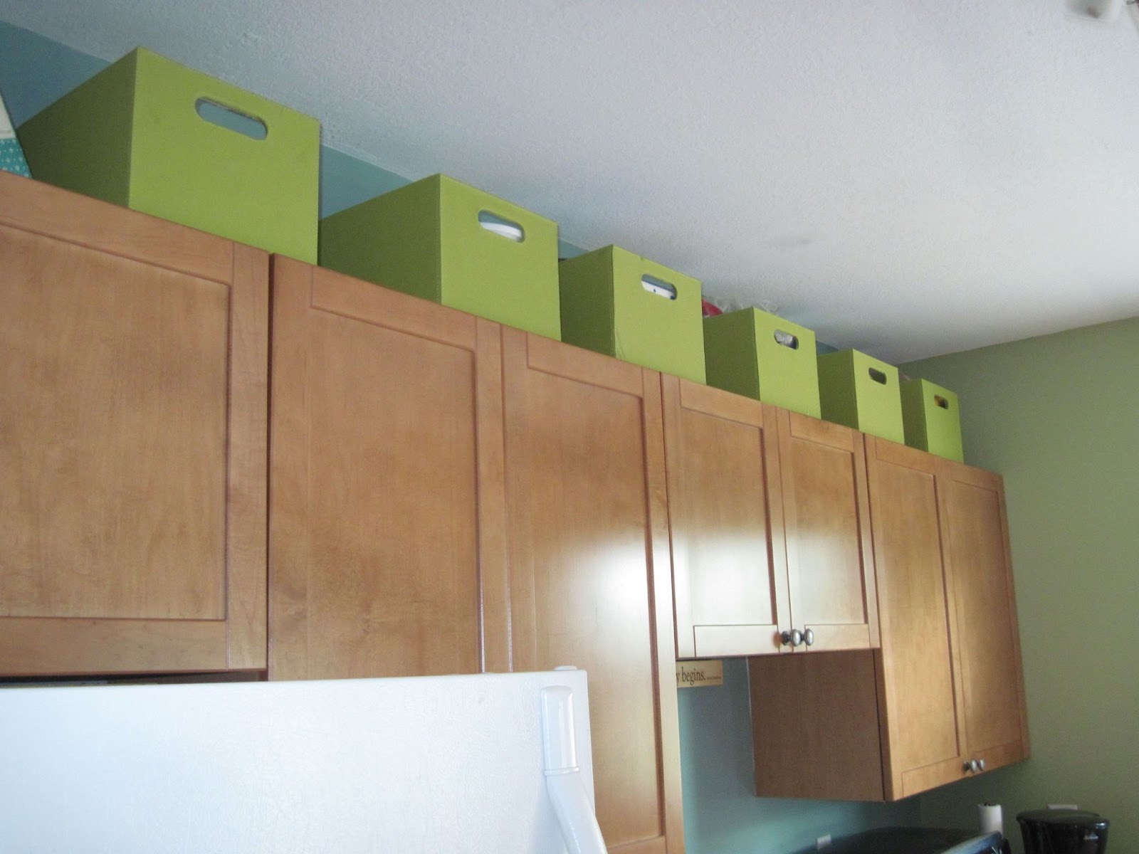 Utilize Tops Of Cabinets to arrange small kitchen n kenya