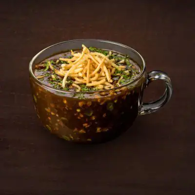 Veg Manchow Soup With Crispy Noodles