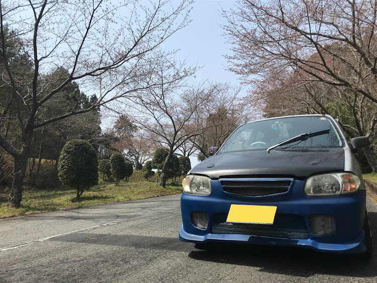 アルトのアルト・桜・痛車に関するカスタム事例の投稿画像1枚目