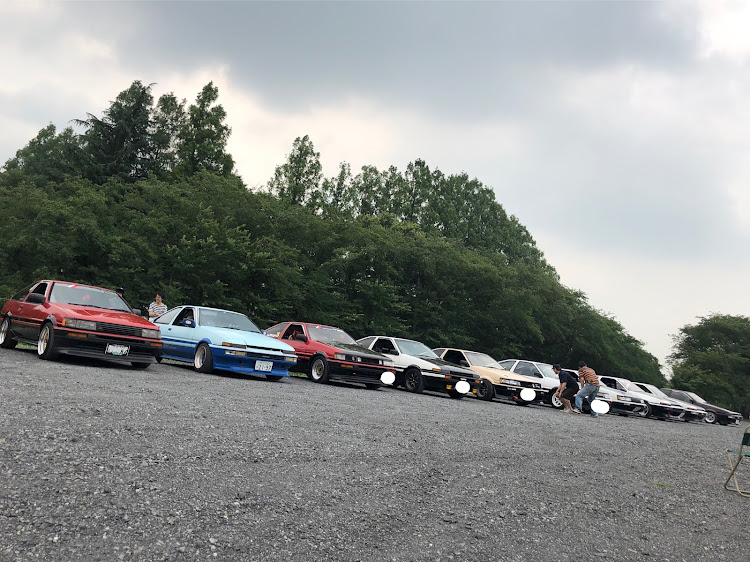 カローラレビンのAE86・埼玉ハチロクミーツ・めっちゃ楽しかった！・弾丸埼玉ドライブ・走行距離426km！迷子になったけどね〜に関するカスタム事例の投稿画像2枚目