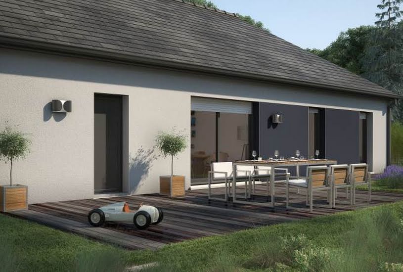  Vente Terrain + Maison - Terrain : 730m² - Maison : 90m² à Montigny-sur-Loing (77690) 