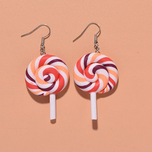 Title 3, Colorful Lollipop Earrings brighten your day. F...