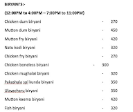 Nethi Vindu's - Tummala Vari Pakashala menu 6