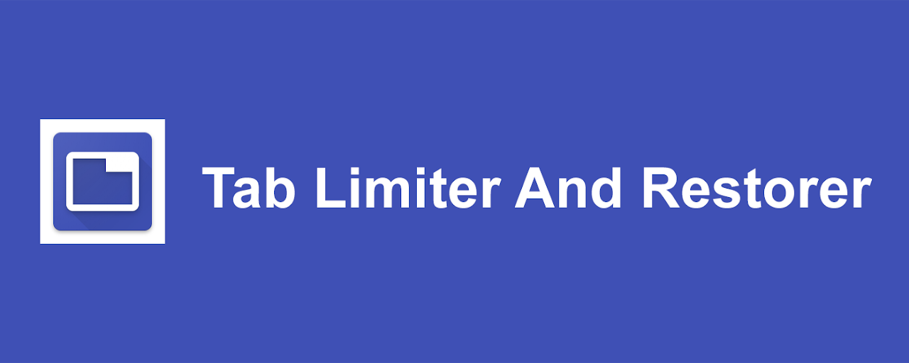 Tab Limiter And Restorer Preview image 2