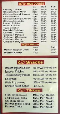 Crazy Chicken Cafe menu 2