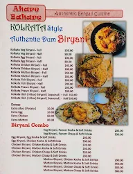 Ahare Bahare - Authentic Bengali Cuisine menu 5