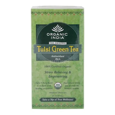 Organic India Tulsi Tea Ginger Pack 100 Gm