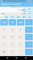 Discount Sales Tax Calculator Screenshot