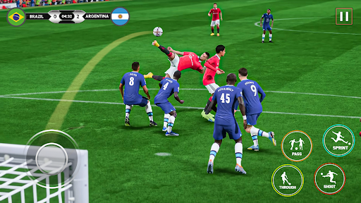 Screenshot Football Games 2024: Real Goal