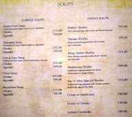 Sip N Dine menu 1