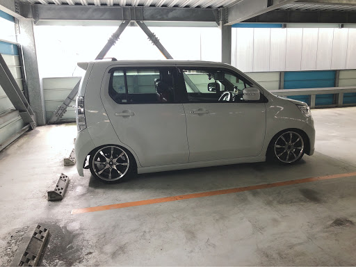 ワゴンrスティングレー Mh34sの車高調 純ベタ 軽ドレ 軽自動車フェア スズキ車全員集合祭りに関するカスタム メンテナンスの投稿画像 車 のカスタム情報はcartune