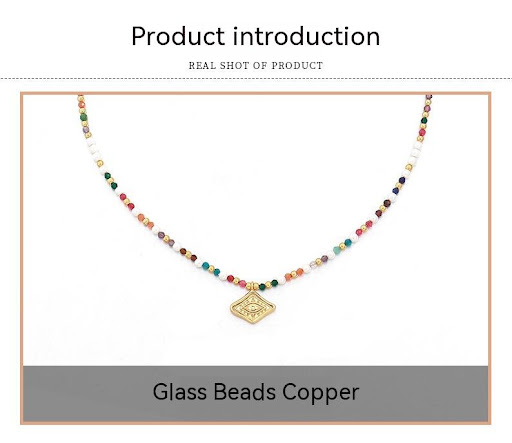 Title 3, Niche Mixed Vintage Beaded Necklace