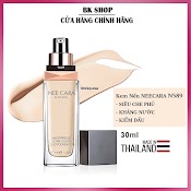 [Hàng Thái] Kem Nền Siêu Che Phủ , Kháng Nước Neecara Waterproof Ultra Cover Liquid Foundation N589