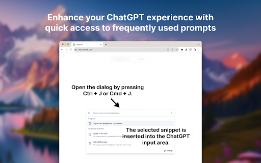 ChatGPT Prompt Snippets