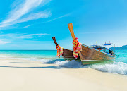 Sun, sea and blue skies in Thailand.