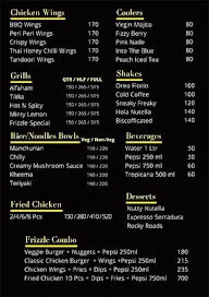 Frizzle menu 2