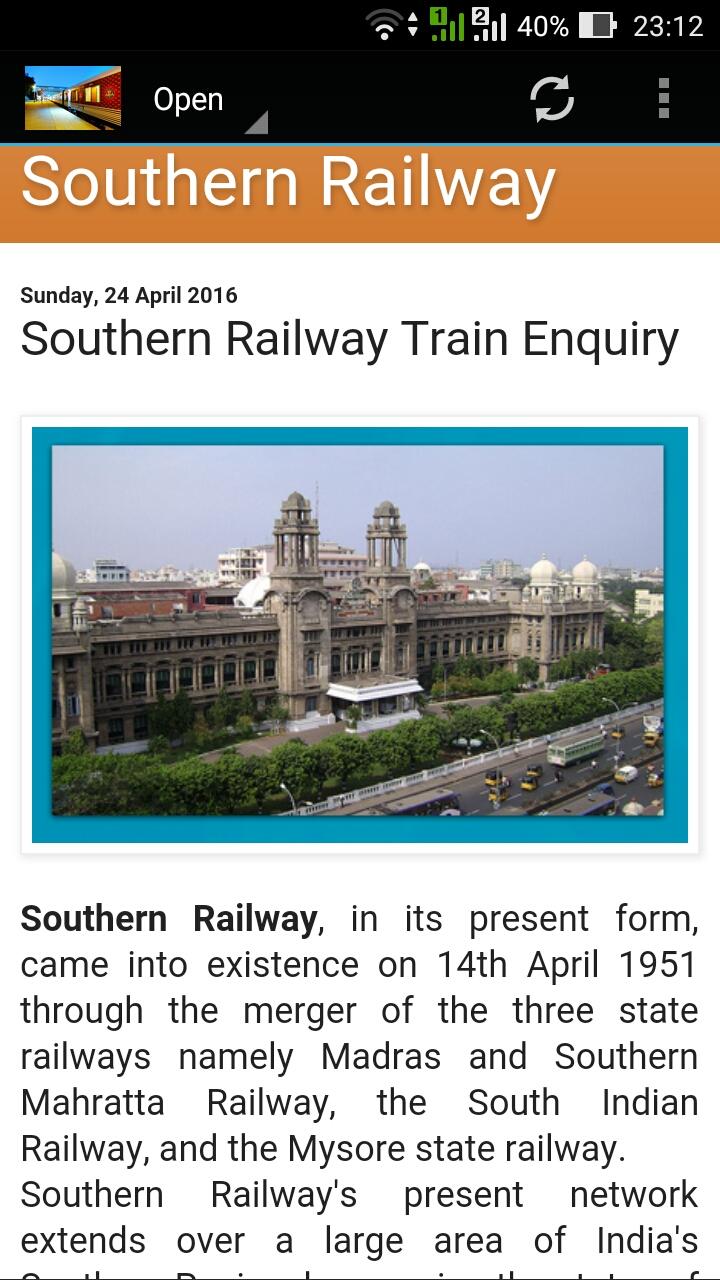 Southern Railway Screen 3