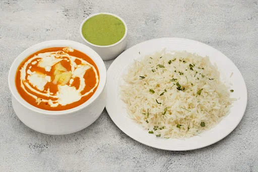 Paneer Subji With Chawal