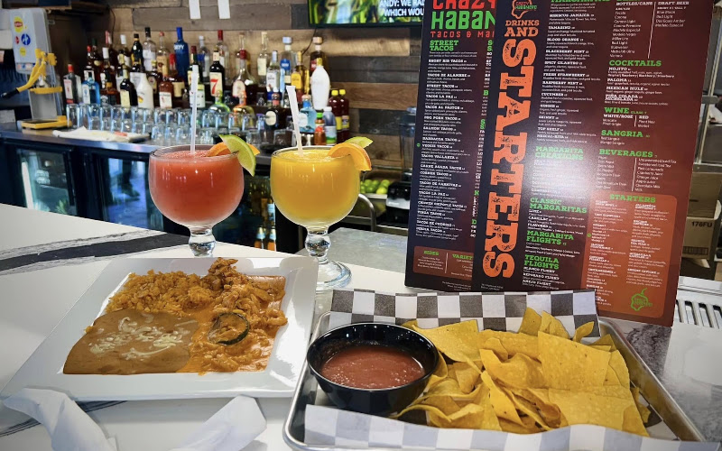 Crazy Habanero Tacos and Margaritas