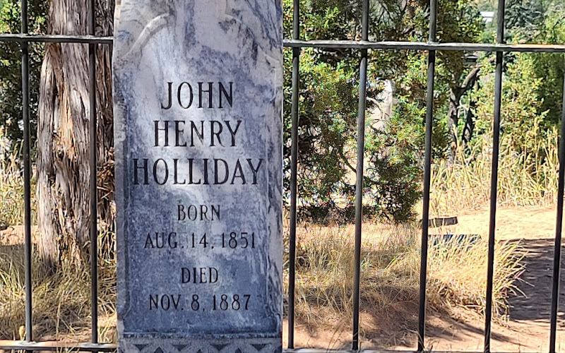 Doc Holliday Memorial Headstone