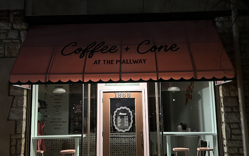 Coffee + Cone at the Mallway