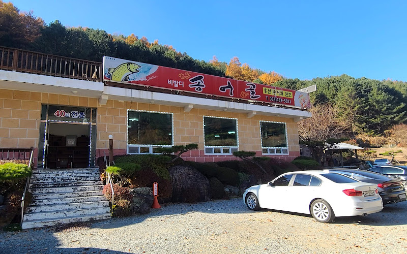 비발디파크맛집 비발디송어골