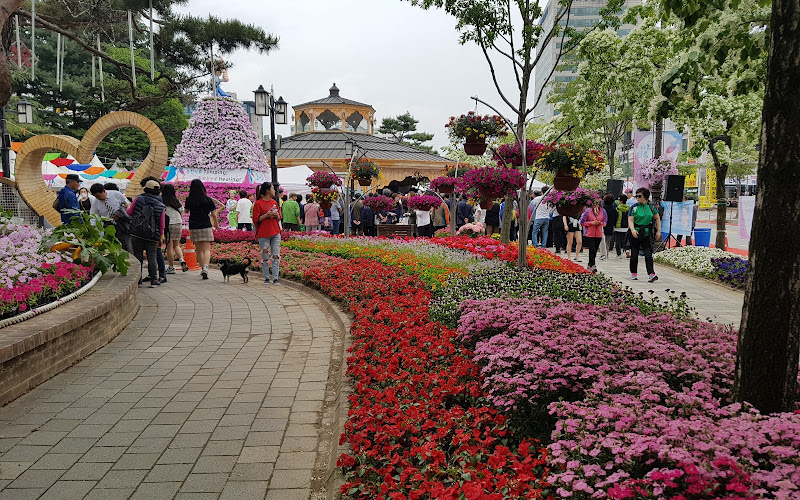 유성온천 족욕체험장