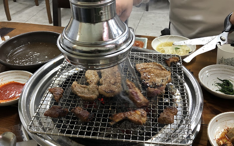 경포야참숯화로구이